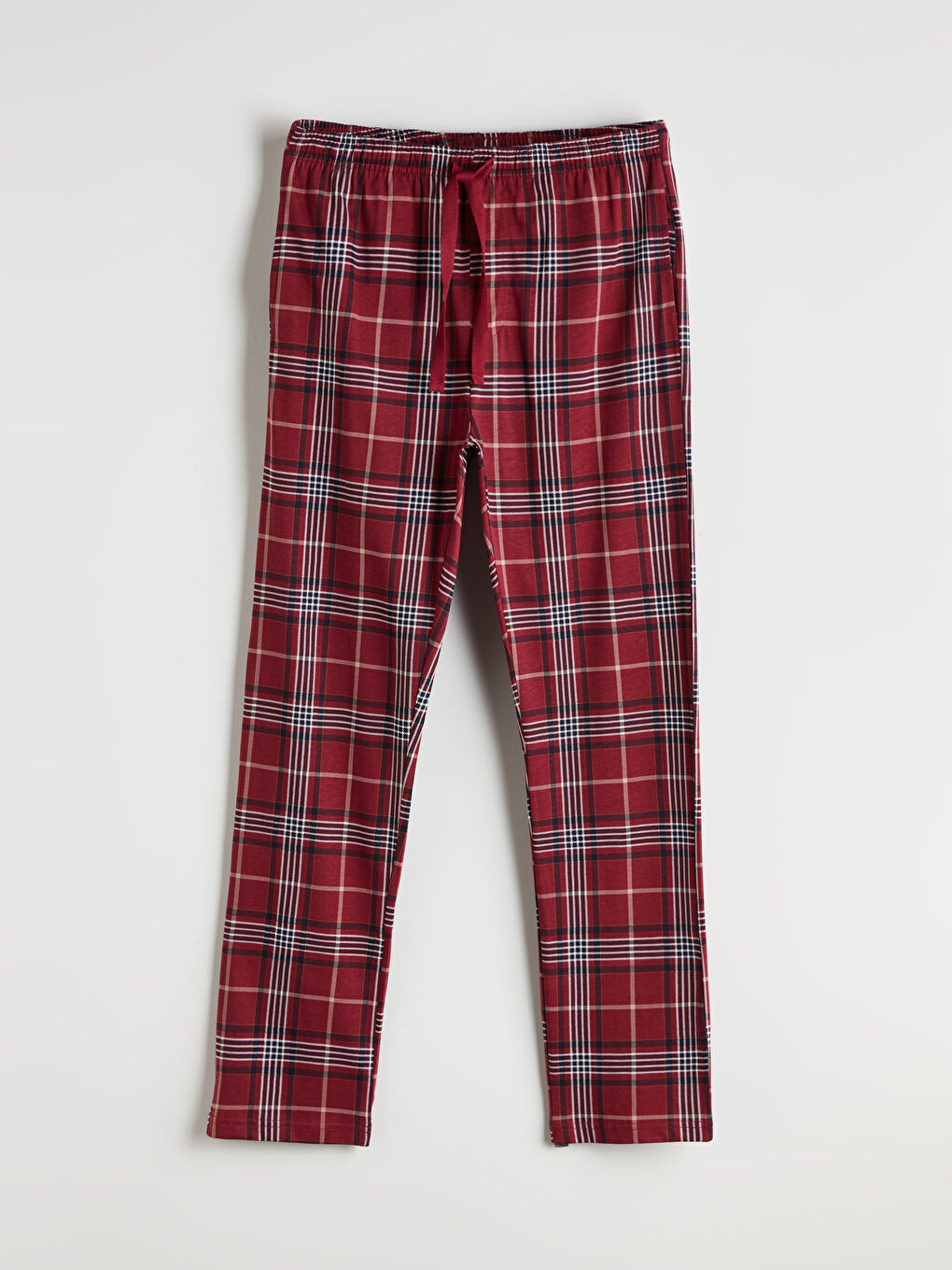 Regular Fit Plaid Men's Pyjama Bottoms -S5R772Z8-LQV