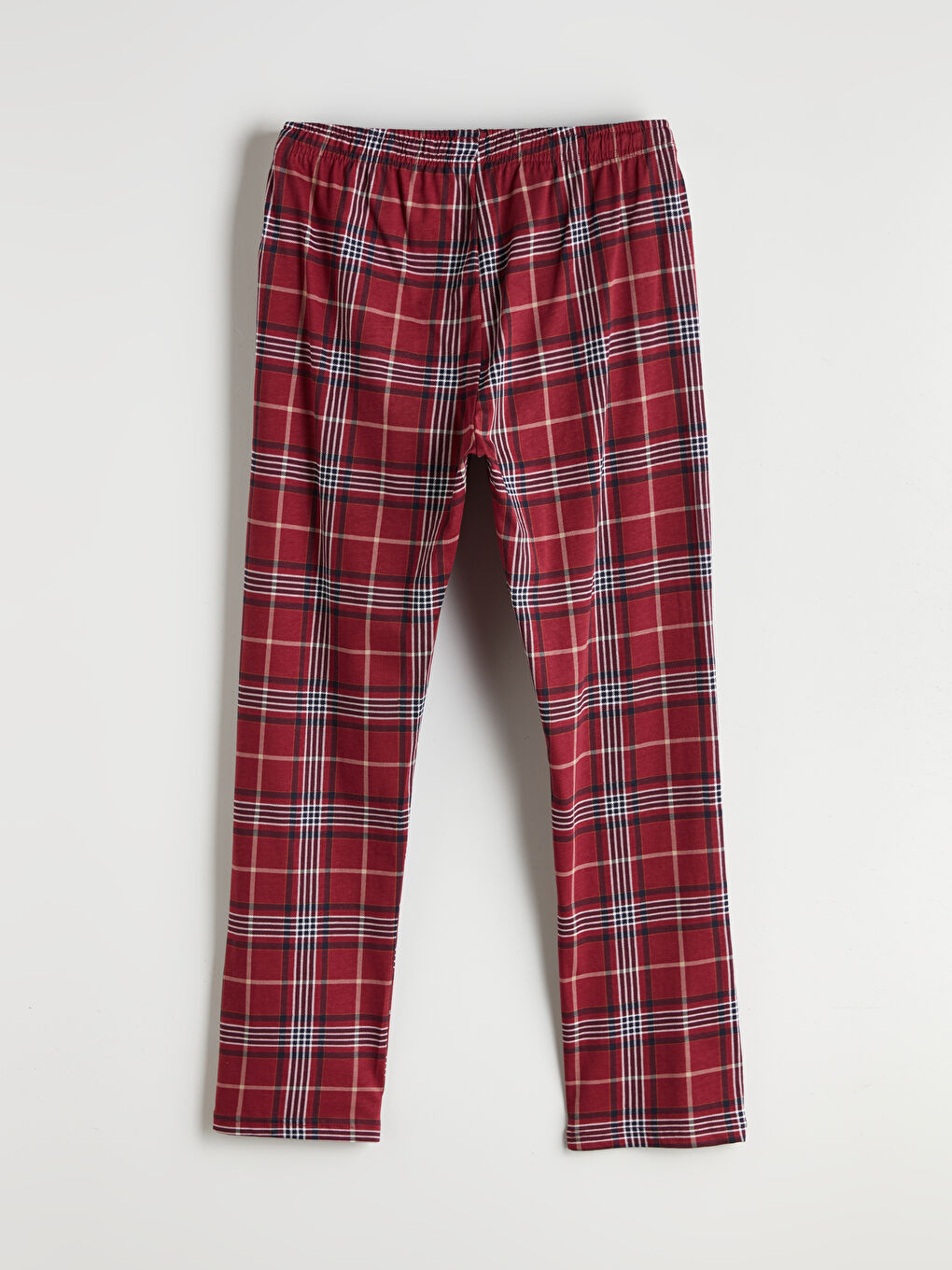 Regular Fit Plaid Men's Pyjama Bottoms -S5R772Z8-LQV