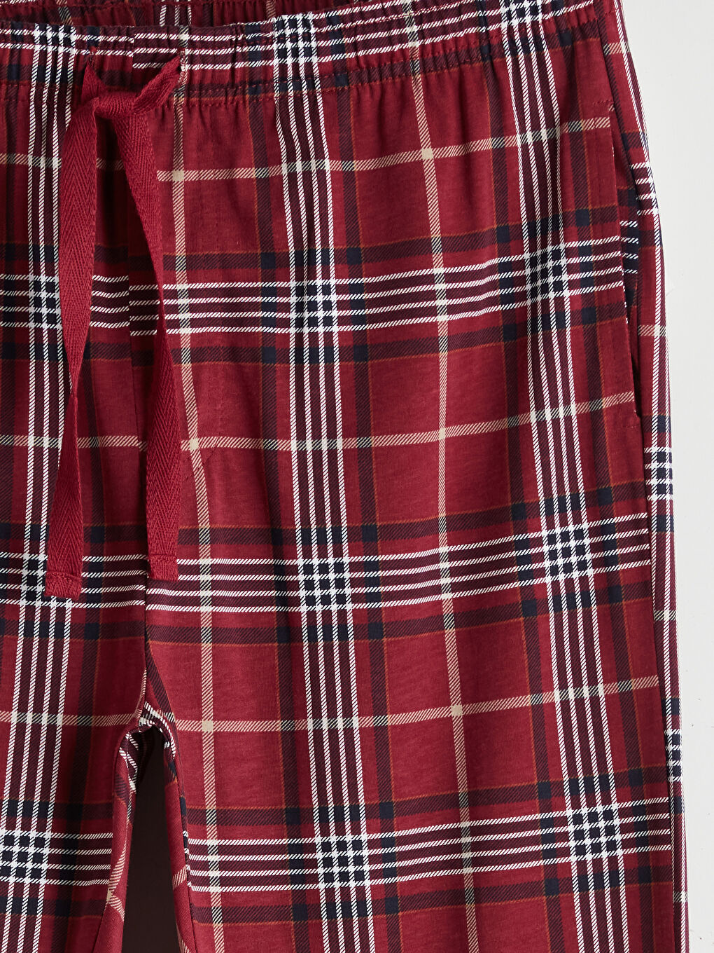 Regular Fit Plaid Men's Pyjama Bottoms -S5R772Z8-LQV