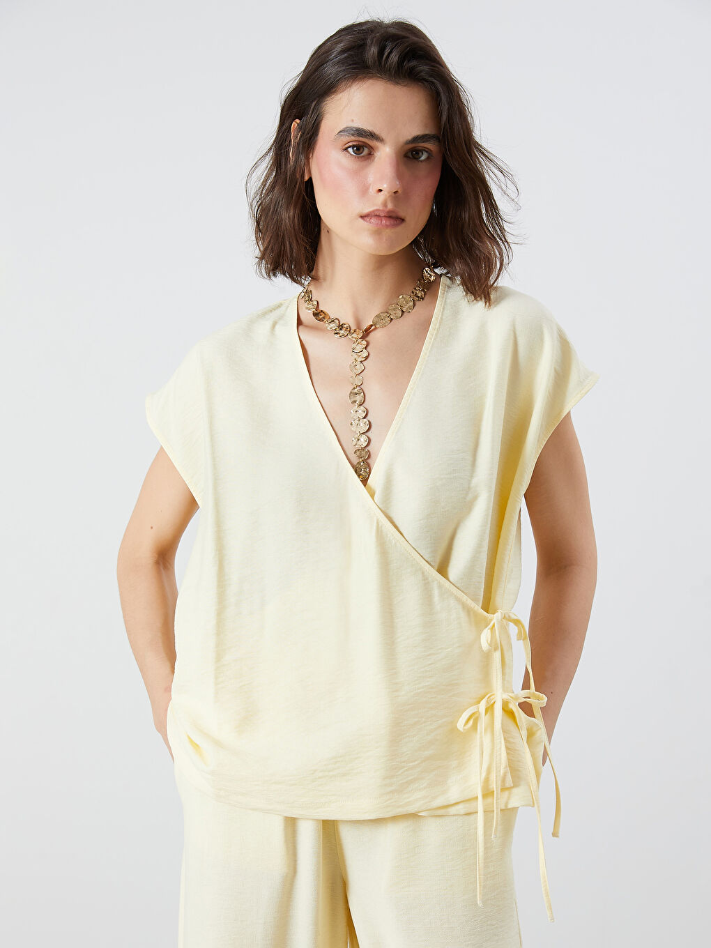 Двобортне кімоно для жінок-3