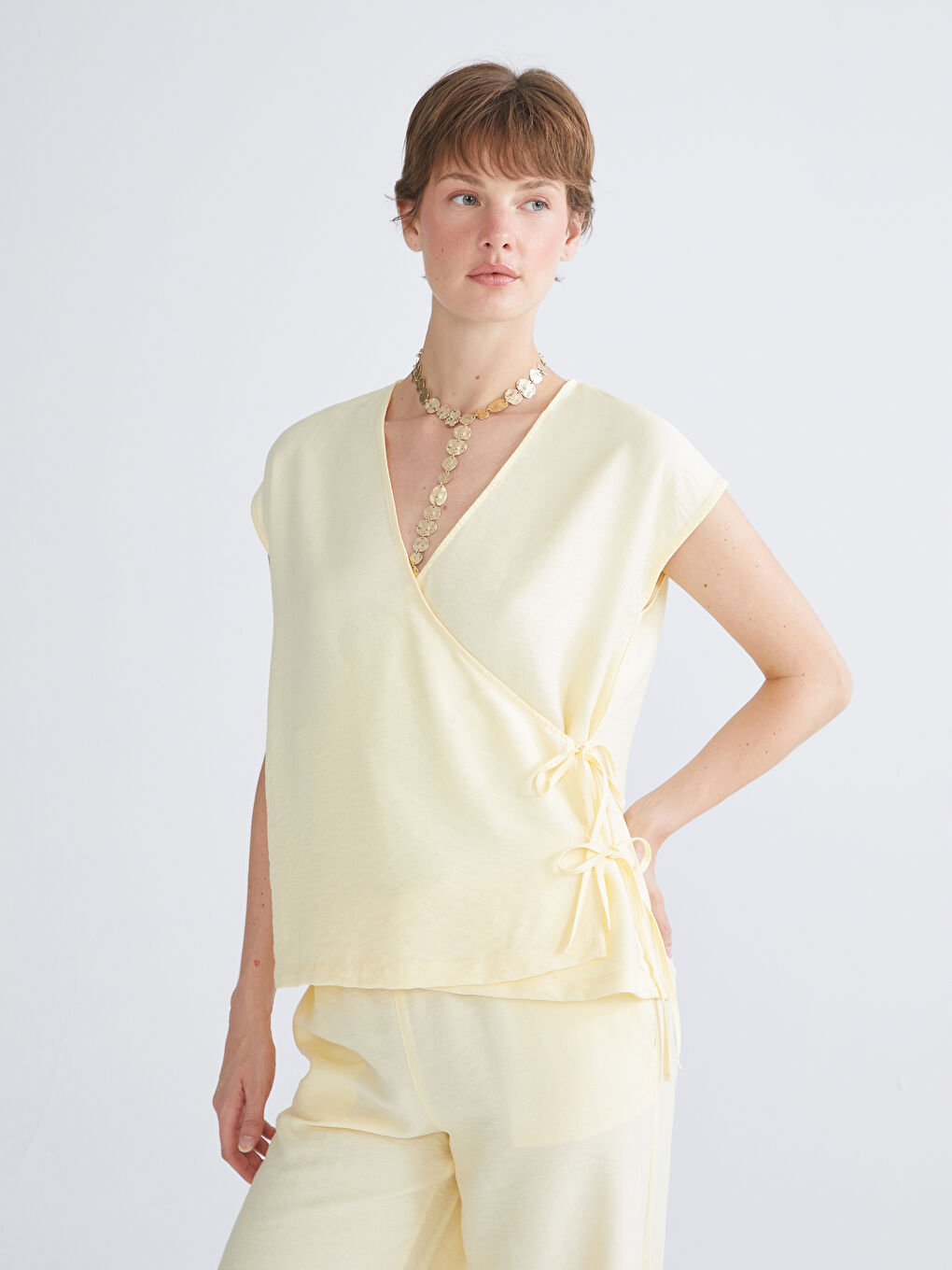 Двобортне кімоно для жінок-2