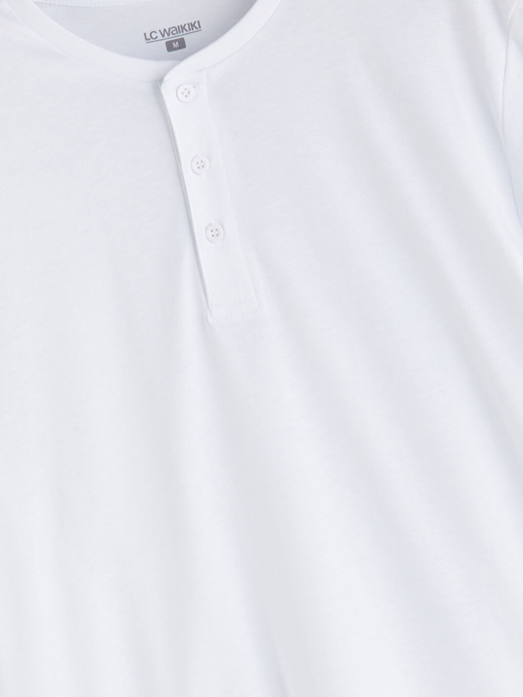 Ekru Hakim Yaka Kısa Kollu Erkek Pijama Üst-2