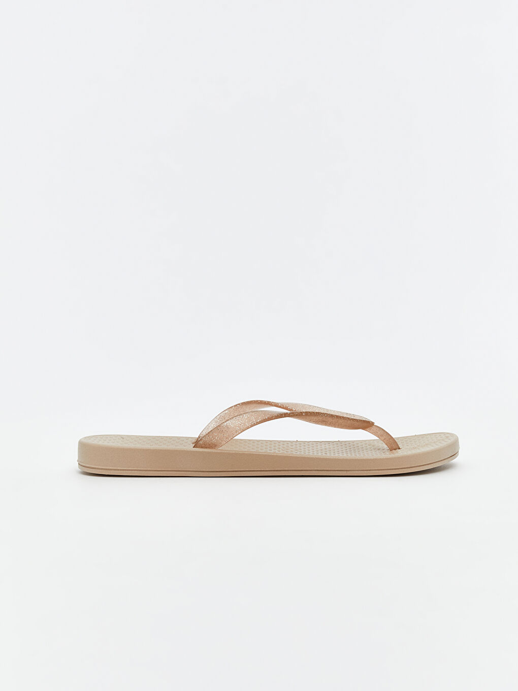 Bej Parmak Arası Kadın Terlik-1