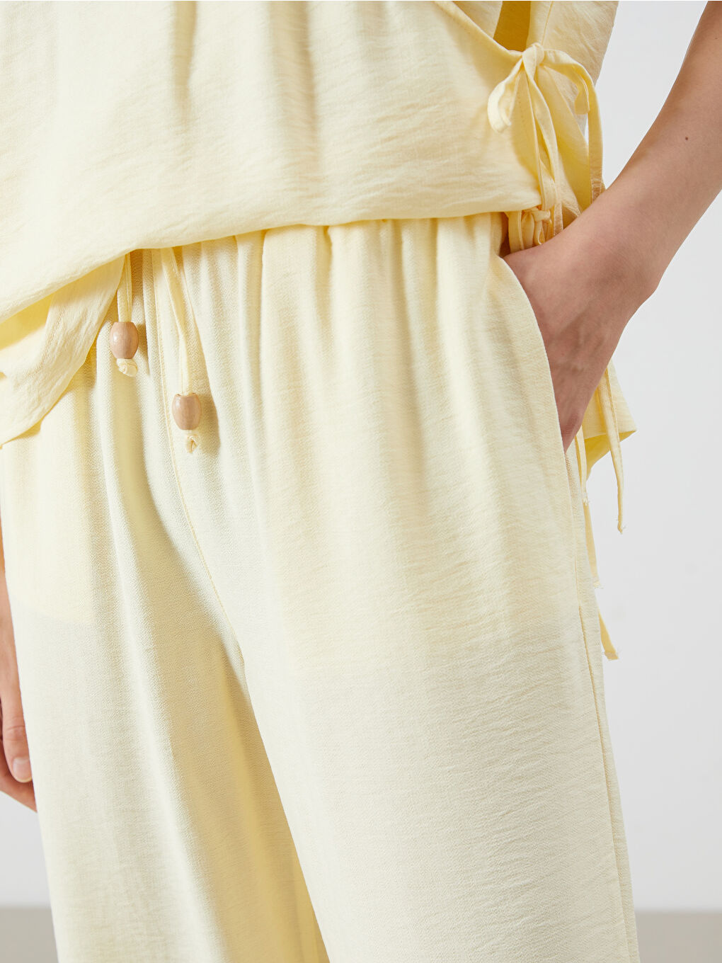 Elasticated Waist Women's Trousers-9