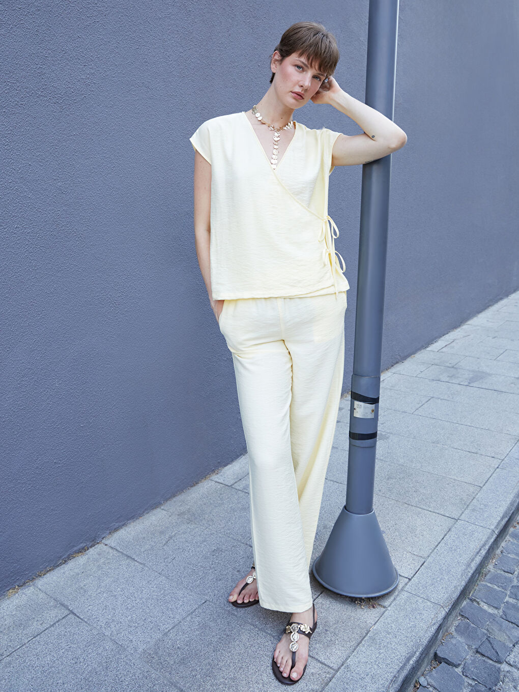 Elasticated Waist Women's Trousers