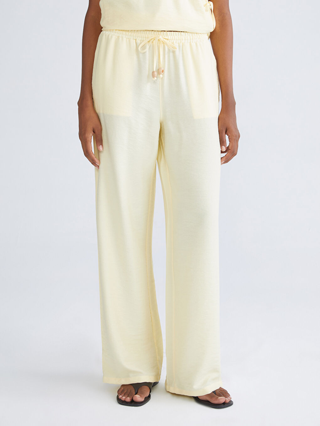 Elasticated Waist Women's Trousers-5