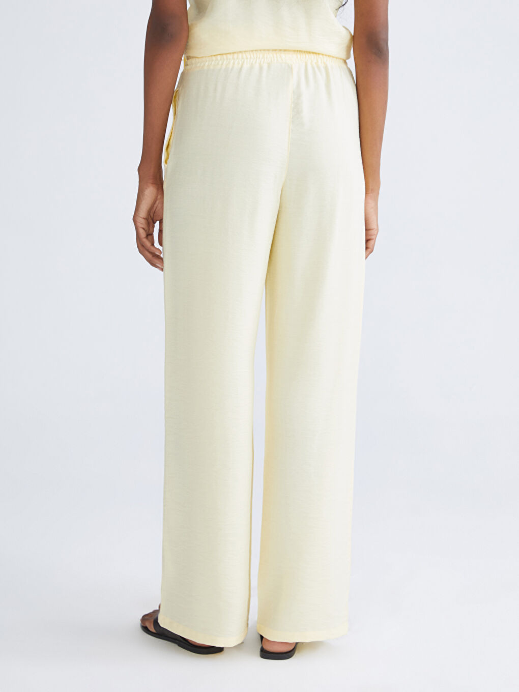 Elasticated Waist Women's Trousers-11