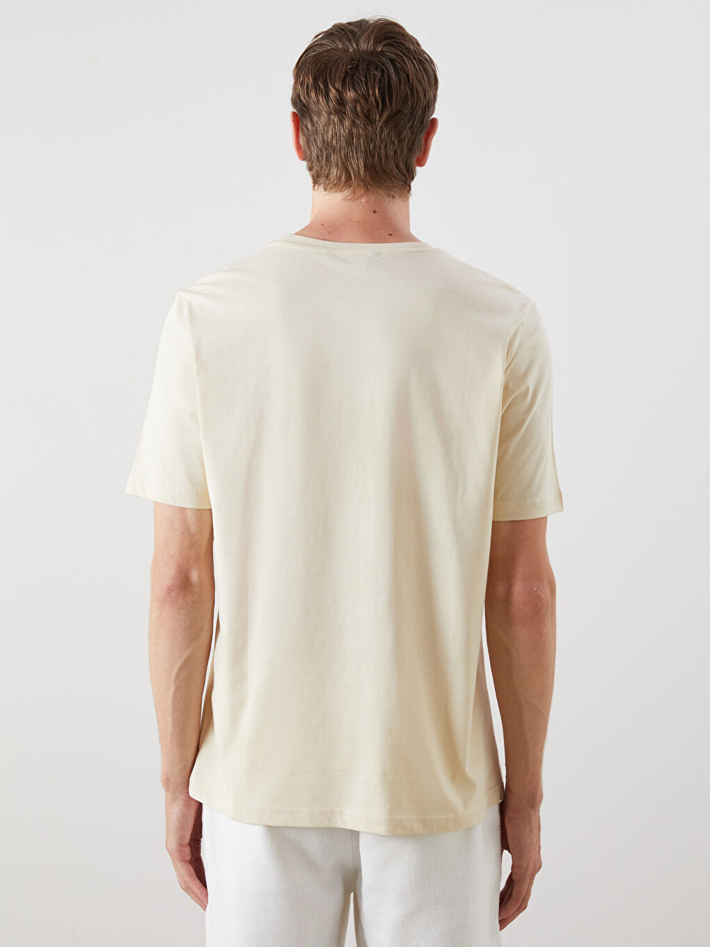 SOUTHBLUE Crew Neck Printed Jersey Men's T-Shirt -S5R858Z8-ZU9