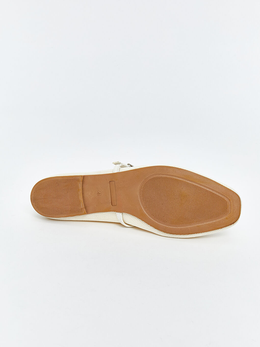 Bej Kadın Babet Ayakkabı-3