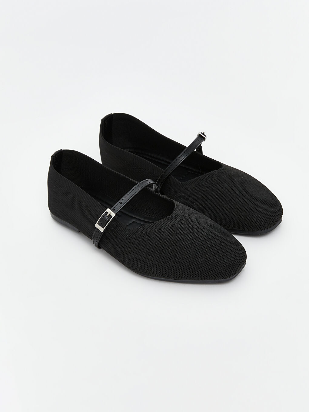 Siyah Kadın Babet Ayakkabı