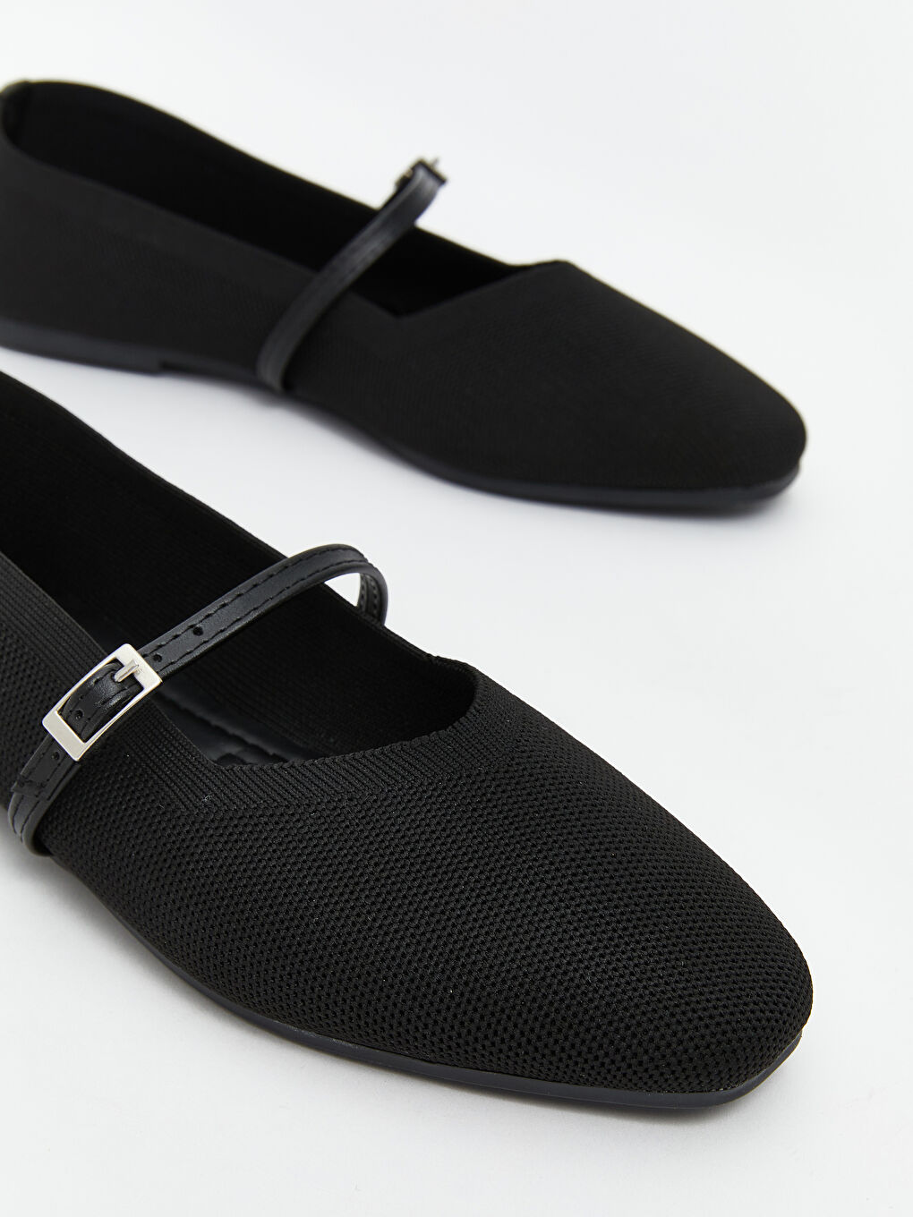 Siyah Kadın Babet Ayakkabı-2