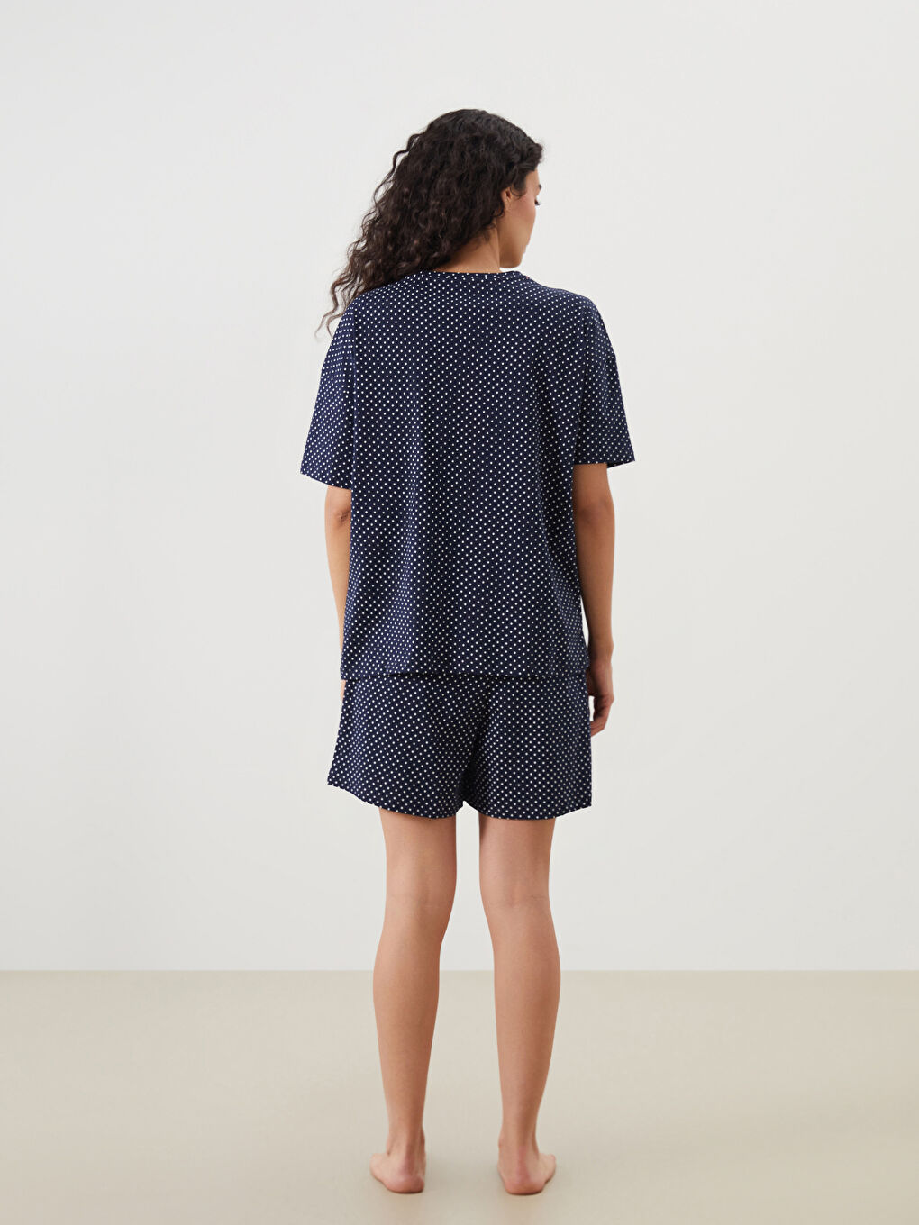 Woman NAVY Shortie Pyjama Set -S5R956Z8-LSJ