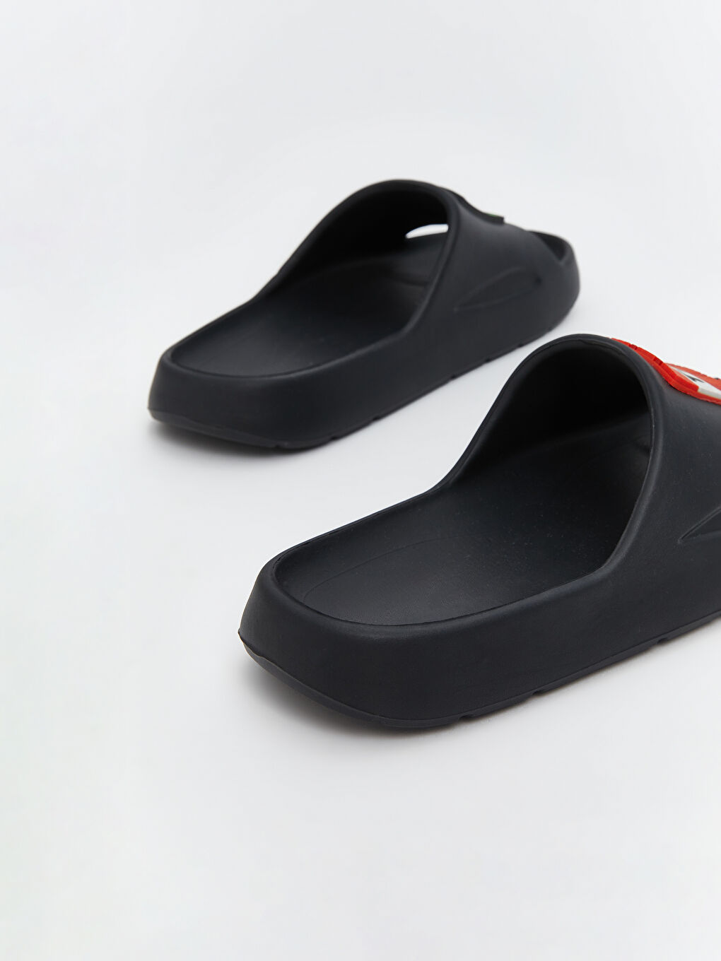 Siyah Minecraft Baskılı Erkek Çocuk Terlik-4