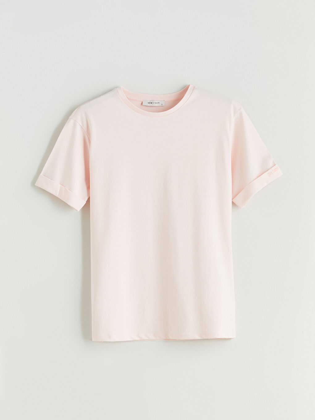 LCW Vision Crew Neck Women's T-Shirt -S5R982Z8-FUG