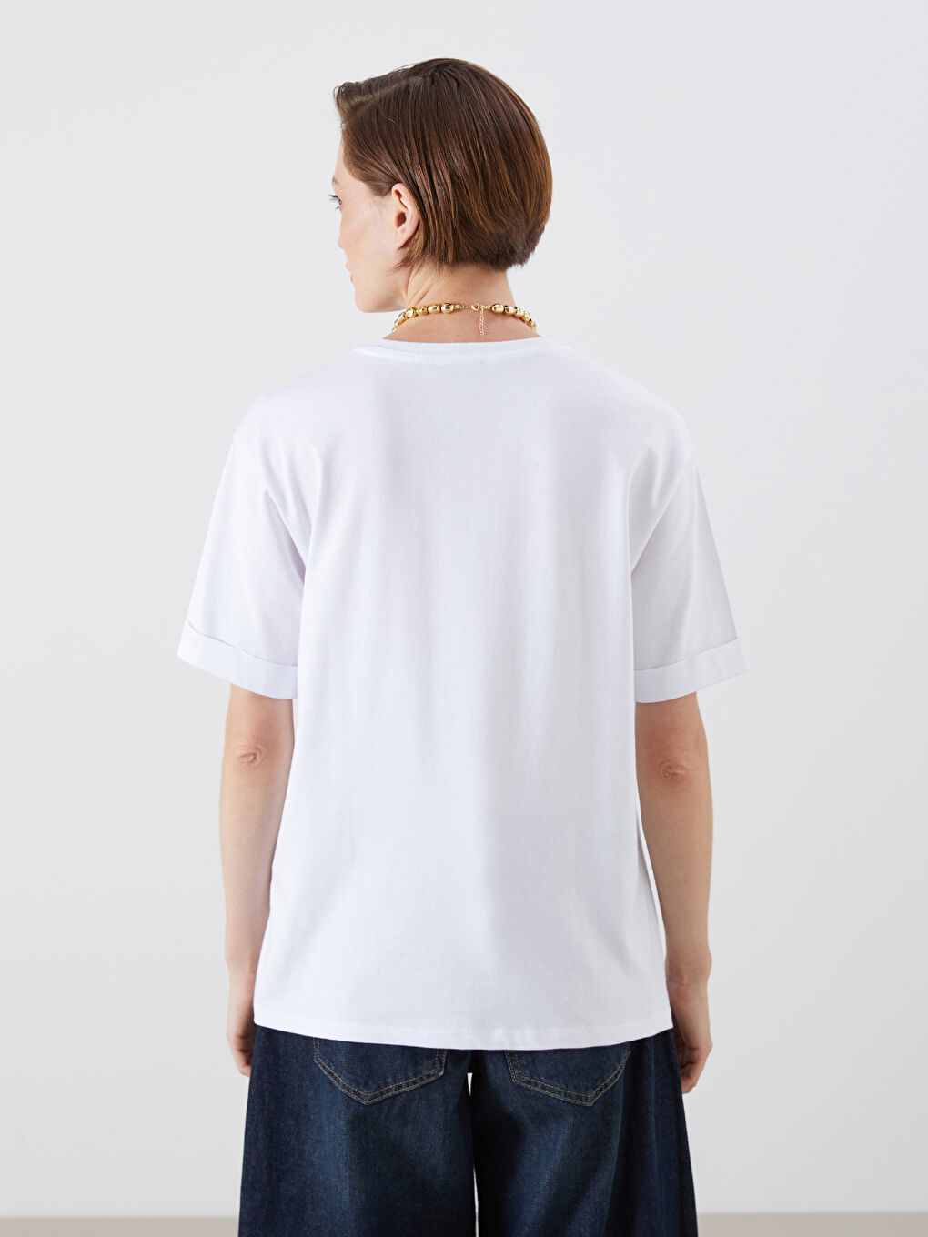 LCW Vision Crew Neck Women's T-Shirt -S5R982Z8-Q6K