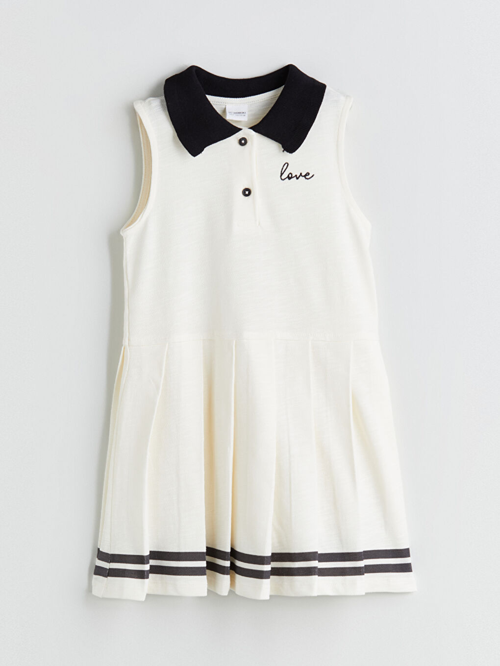 LCW Kids Girl ECRU Dress -S5R998Z1-FES