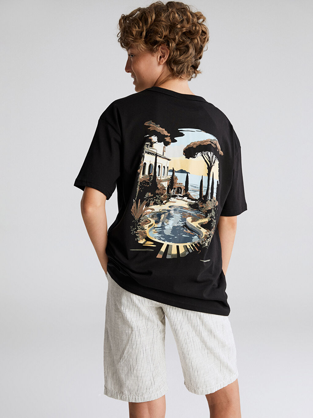 LCW Kids Crew Neck Boys' T-Shirt -S5RA11Z4-CVL
