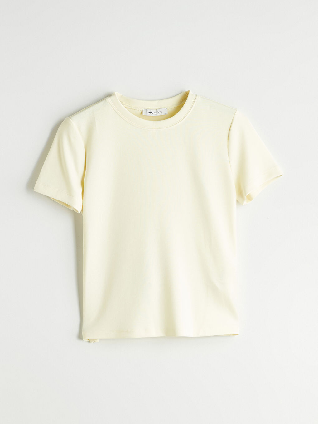 LCW Vision Crew Neck Women's T-Shirt -S5RA13Z8-FDR