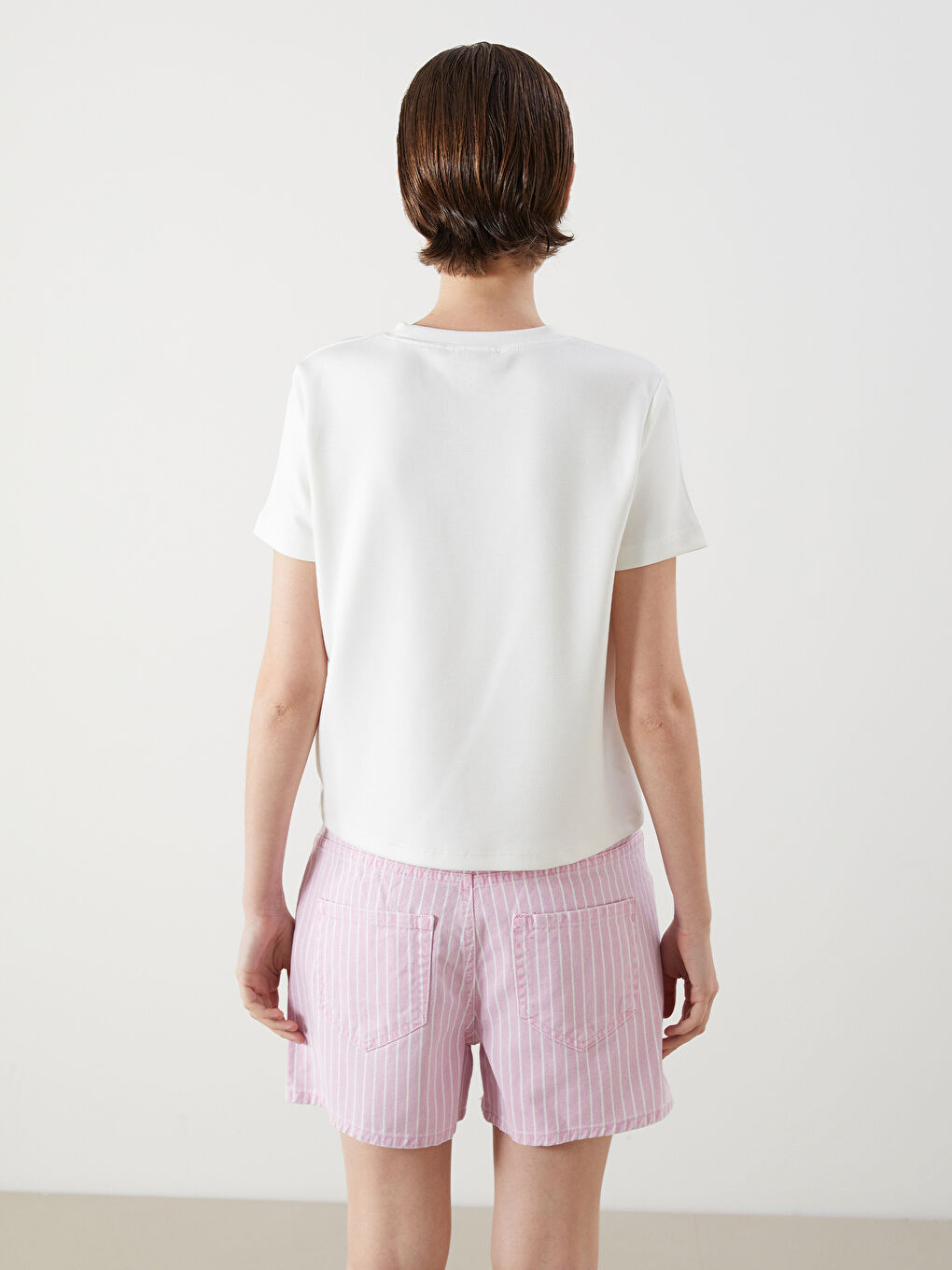 LCW Vision Crew Neck Women's T-Shirt -S5RA13Z8-R9J