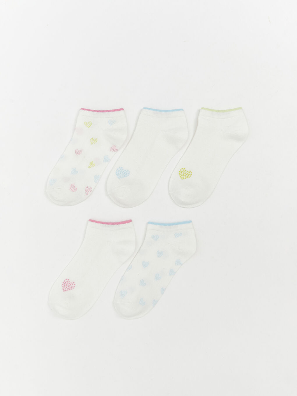 Woman ECRU Trainer Socks -S5RA28Z8-FDU