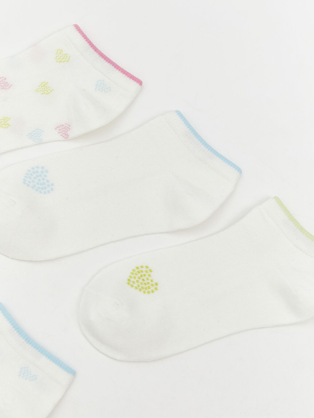 Woman ECRU Trainer Socks -S5RA28Z8-FDU