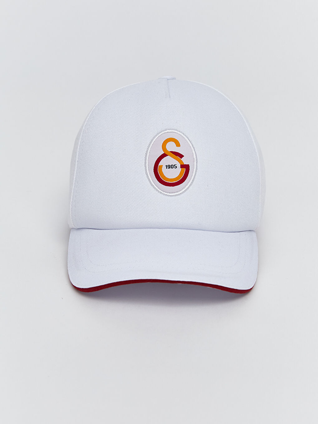 Beyaz Galatasaray Baskılı Kız Çocuk Kep Şapka