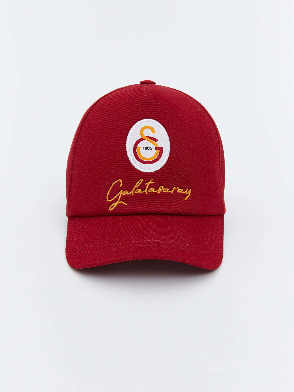 Kırmızı Galatasaray Nakışlı Kız Çocuk Kep Şapka