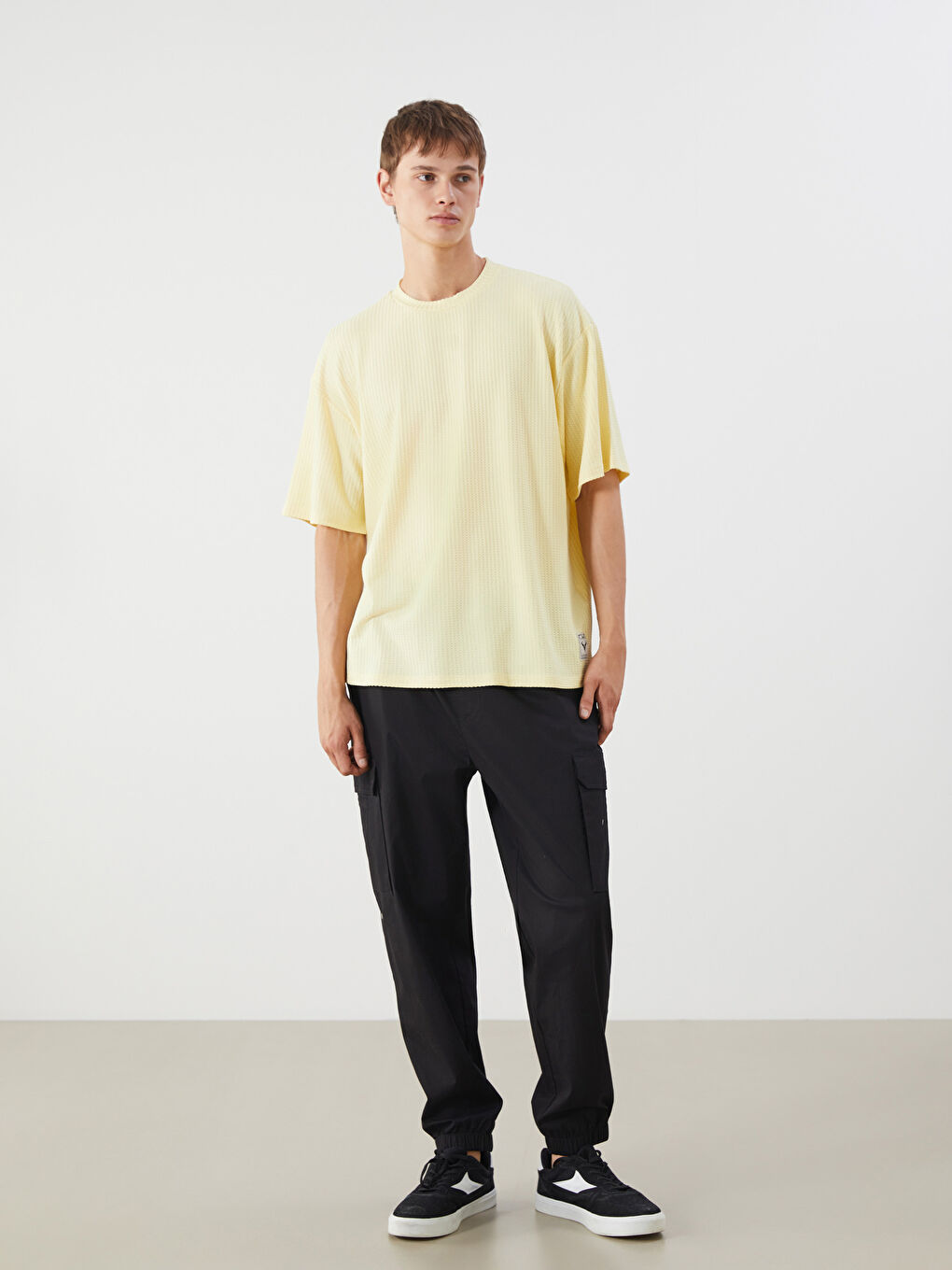XSIDE ACTIVE Crew Neck Men's Sports T-Shirt -S5RA42Z8-DR8