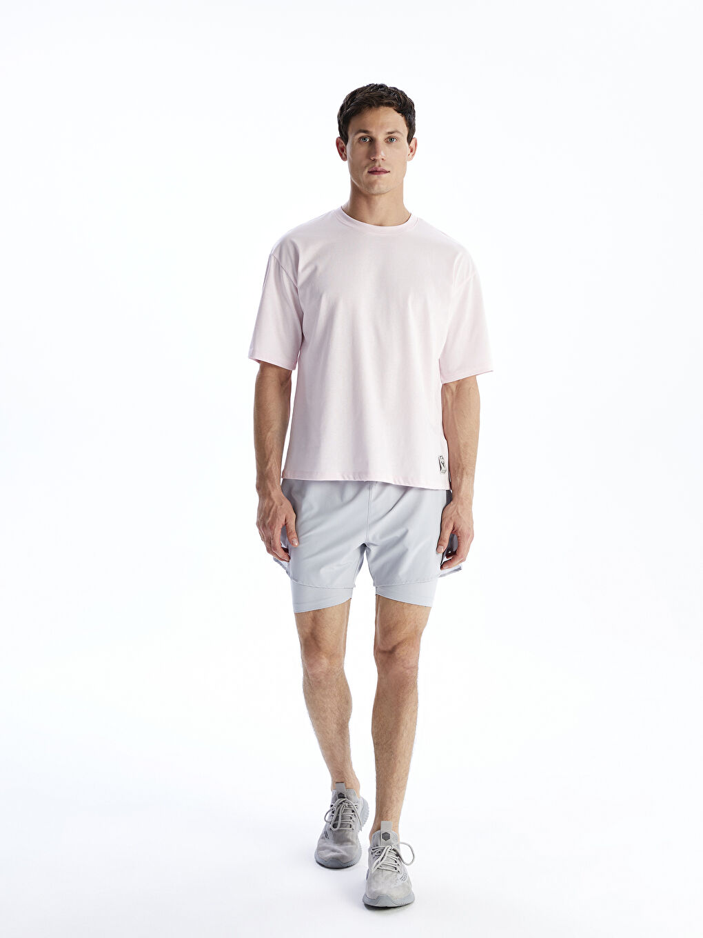 XSIDE ACTIVE Crew Neck Men's Sports T-Shirt -S5RA51Z8-14N