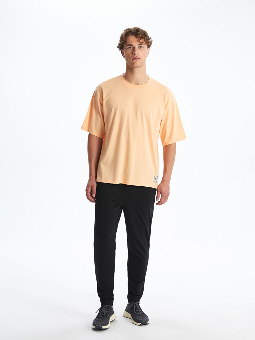 Crew Neck Men's Sports T-Shirt -S5RA51Z8-DHT