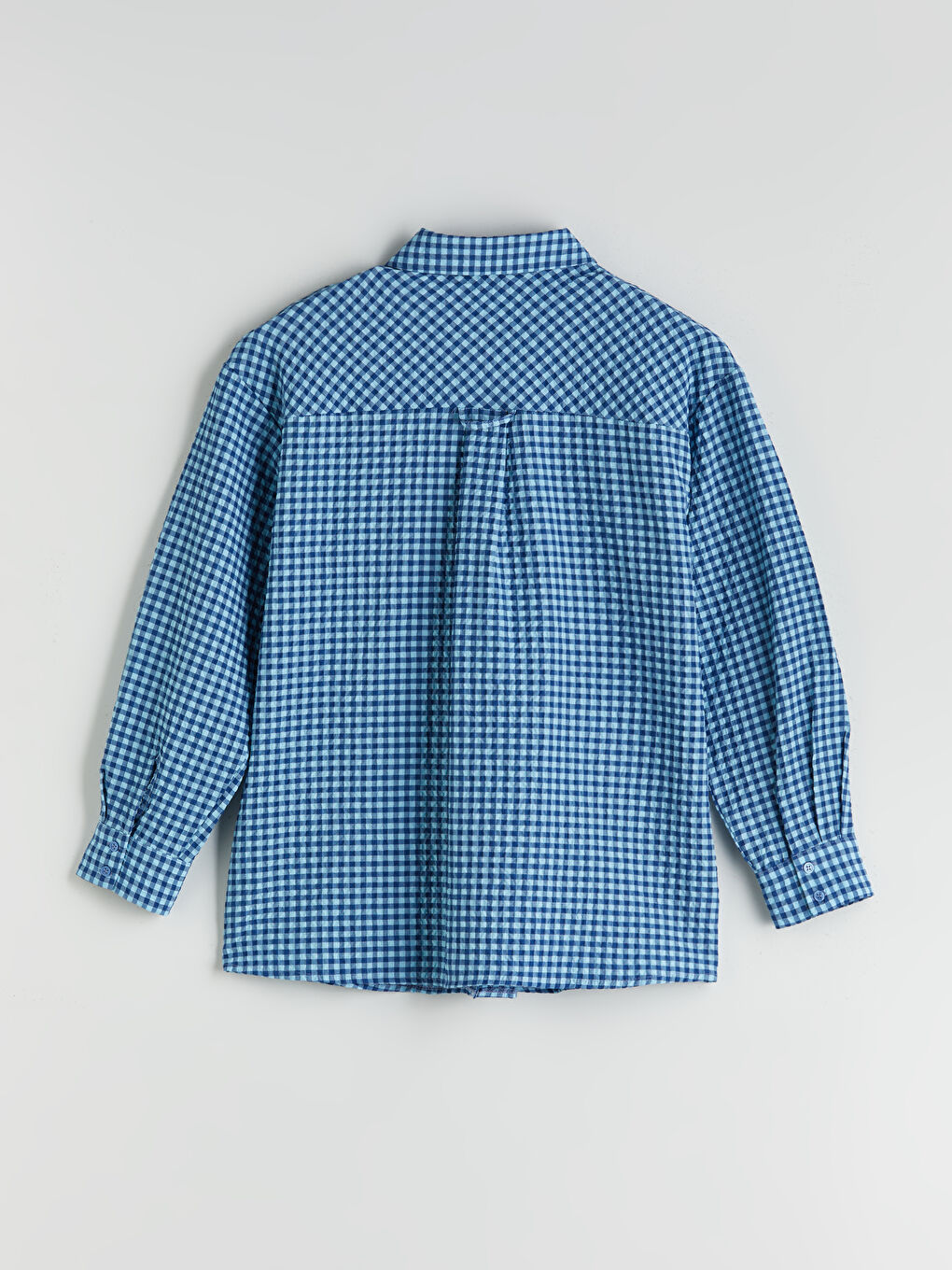 LCW Modest Plaid Women's Shirt Tunic -S5RA54Z8-LLC