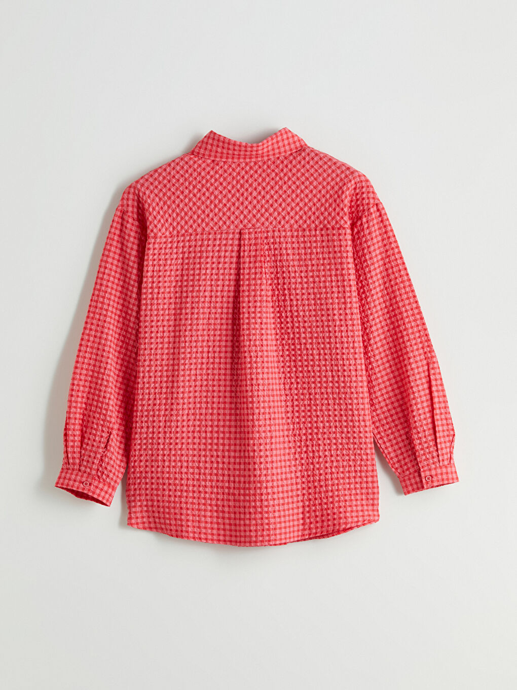 LCW Modest Plaid Women's Shirt Tunic -S5RA55Z8-LPA