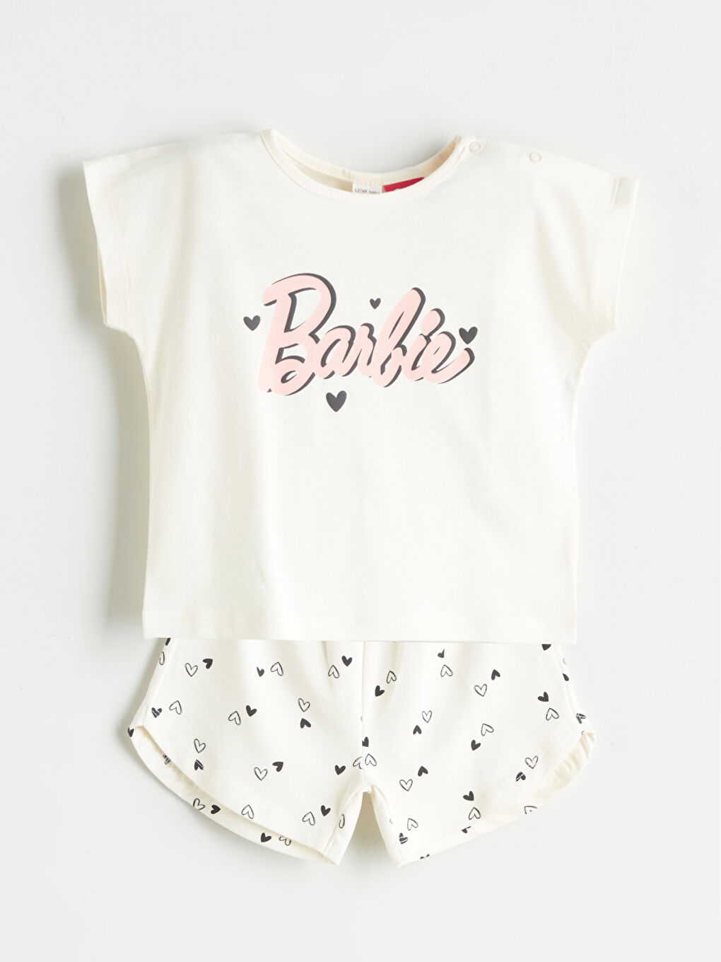 LCW baby Baby Girl ECRU Set -S5RA58Z1-FDL