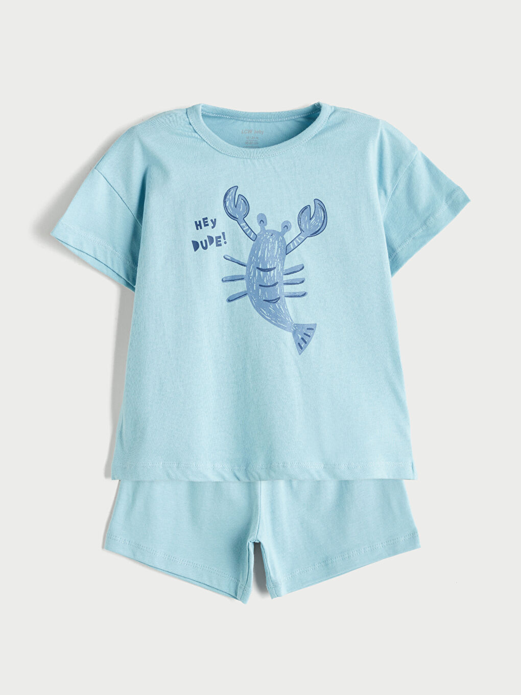 Crew Neck Baby Boys T-Shirt and Shorts 2 Pack -S5RA74Z1-VW4