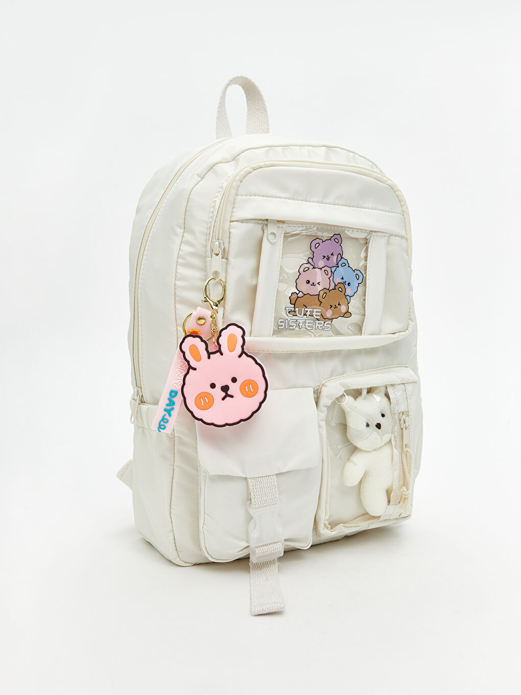Multi-Compartment Girls' Backpack