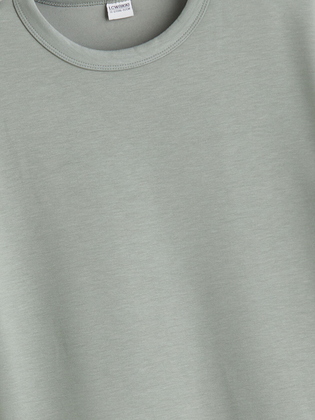 Yeşil Bisiklet Yaka Erkek Çocuk Tişört ve Şort-4