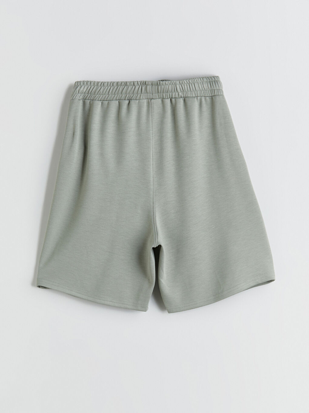 Yeşil Bisiklet Yaka Erkek Çocuk Tişört ve Şort-8