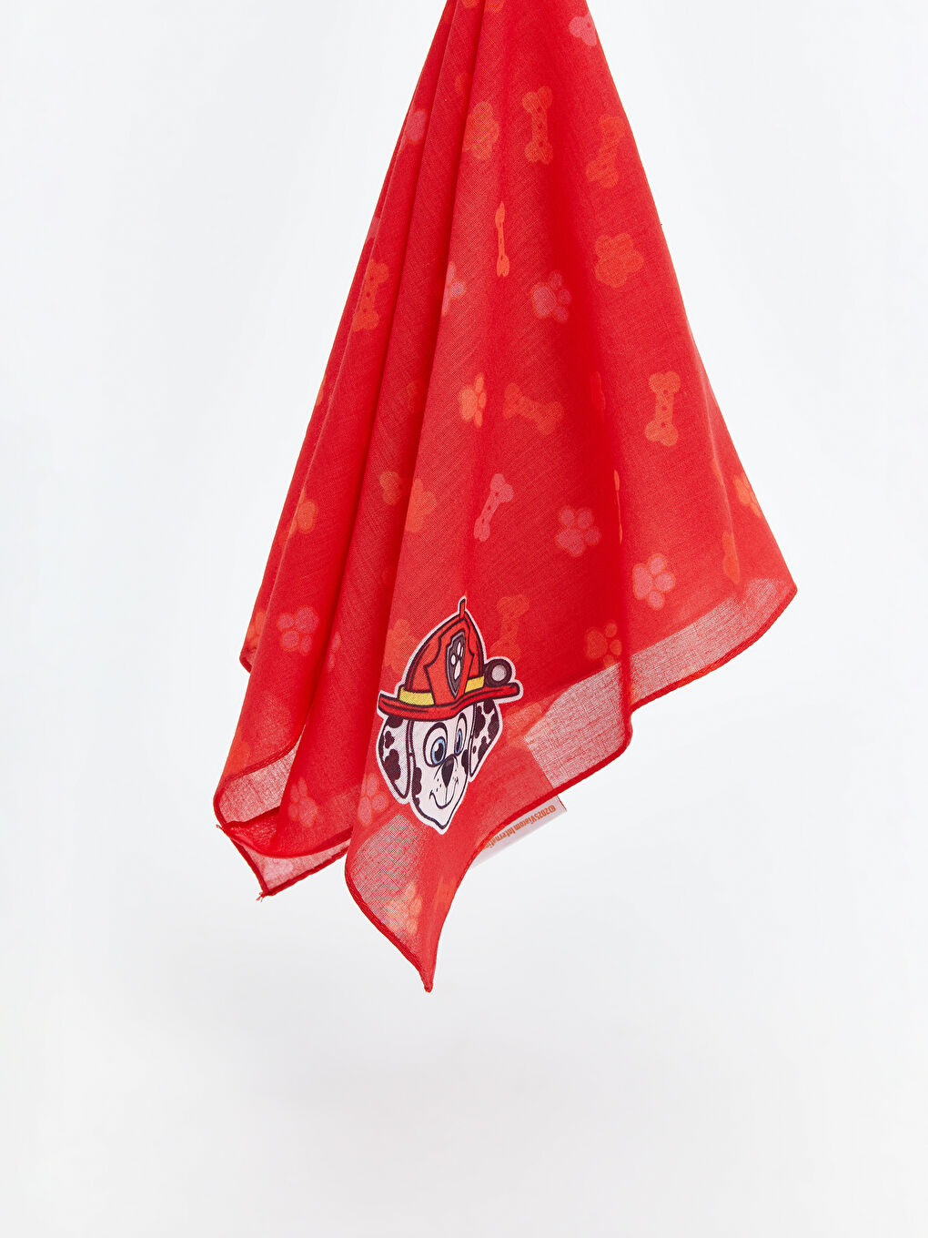 Kırmızı Paw Patrol Baskılı Erkek Çocuk Fular-1