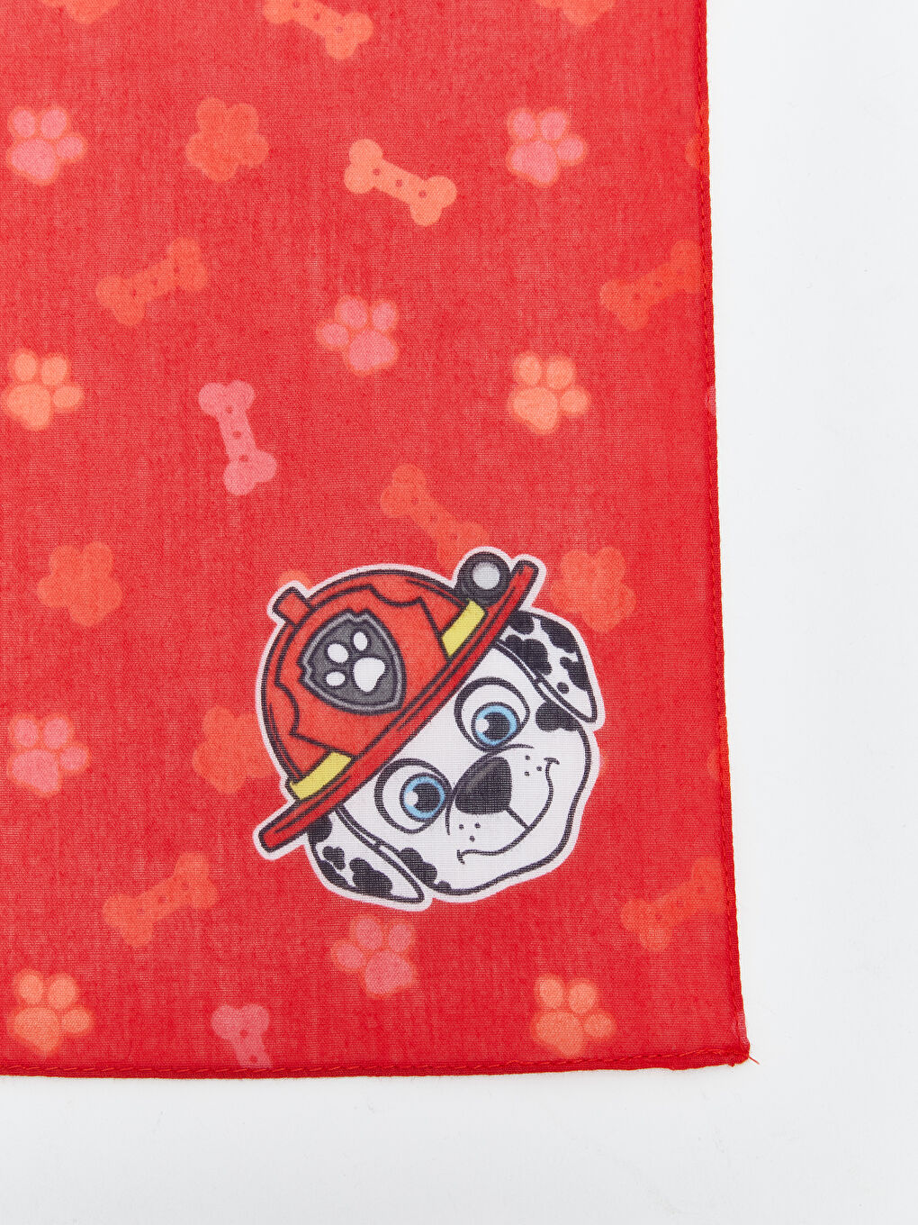 Kırmızı Paw Patrol Baskılı Erkek Çocuk Fular-3