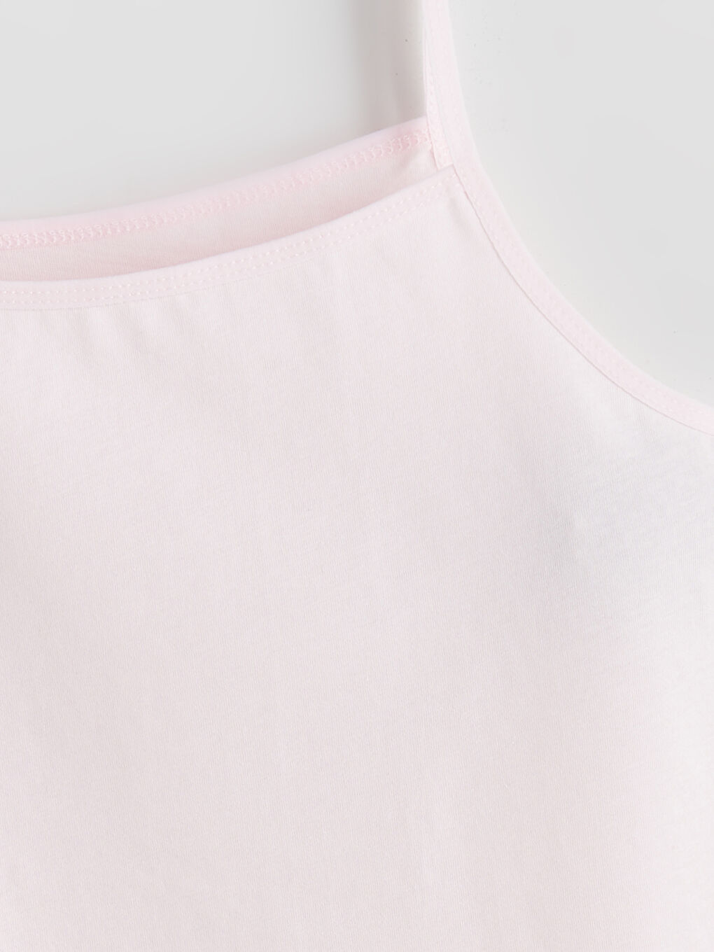 Pembe Kare Yaka Kız Çocuk Atlet-2