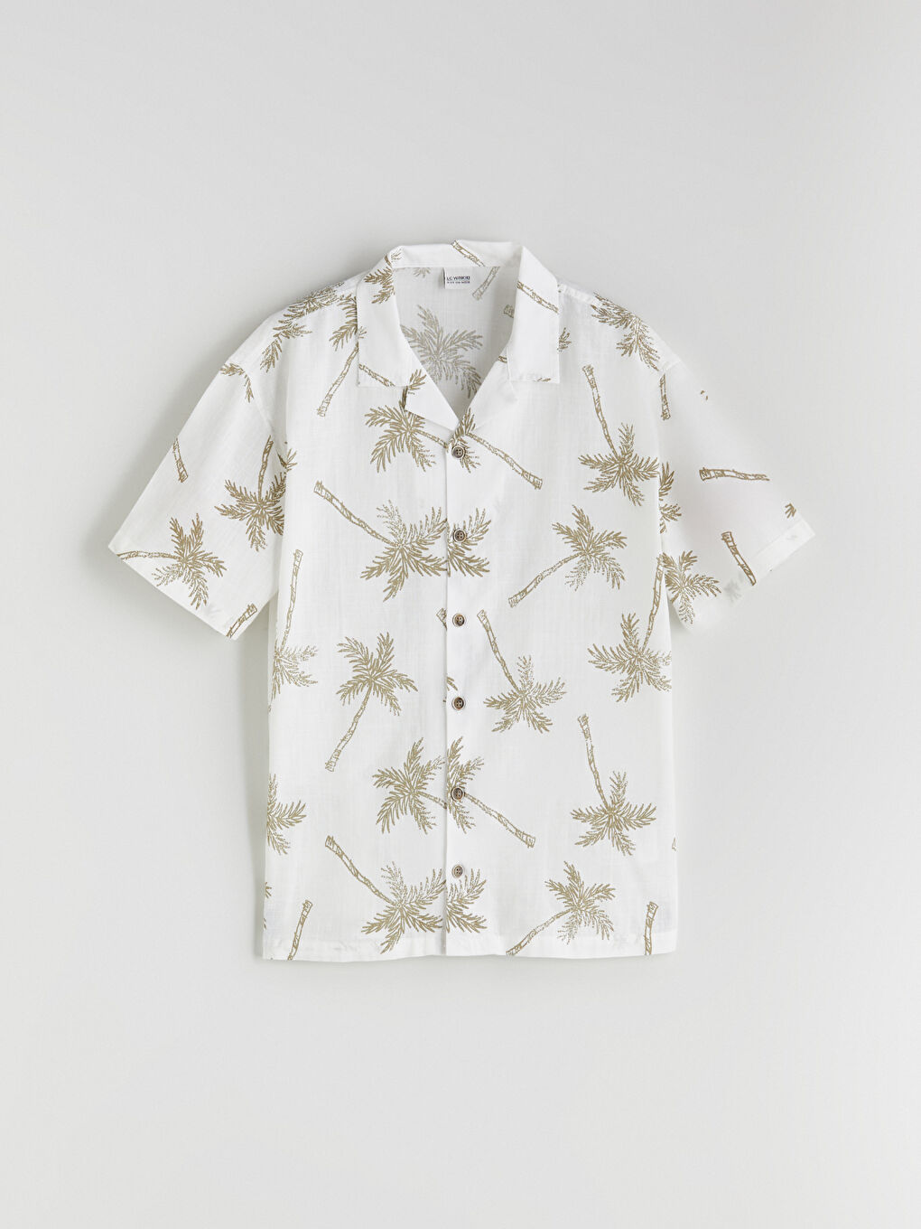Patterned Boys' Shirt -S5RB69Z4-LRA