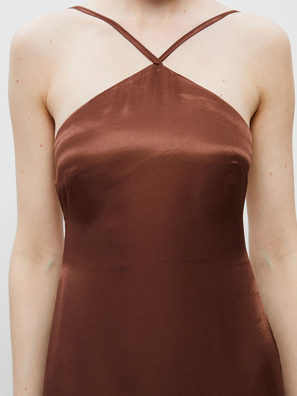 Woman BROWN Evening Dress -S5RB71Z8-J0W