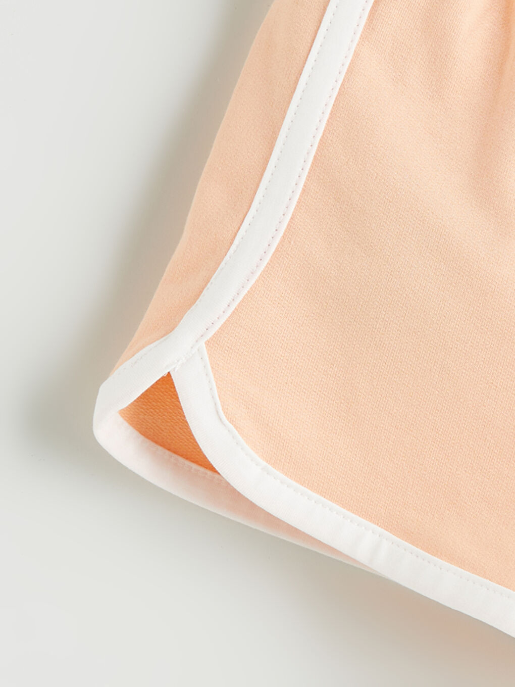 Mercan Beli Lastikli Kız Çocuk Şort-1