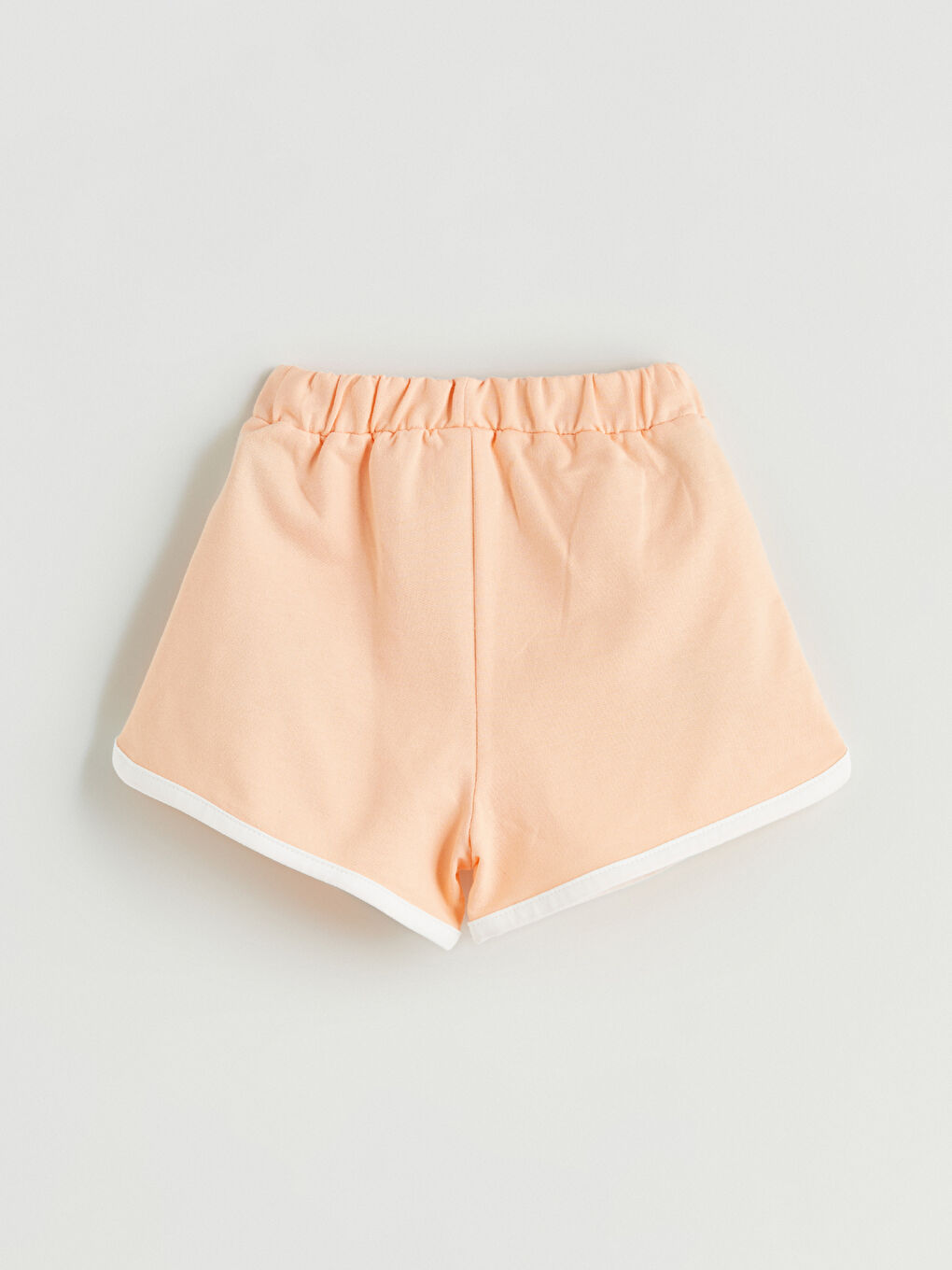 Mercan Beli Lastikli Kız Çocuk Şort-2