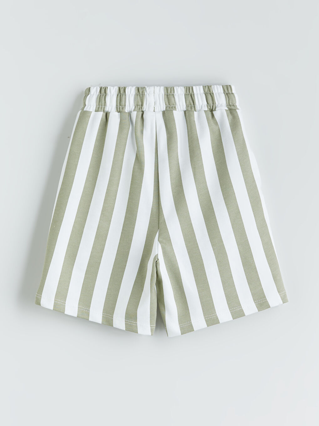 Elasticated Waist Boys' Shorts 2 Pack -S5RB83Z1-GGY