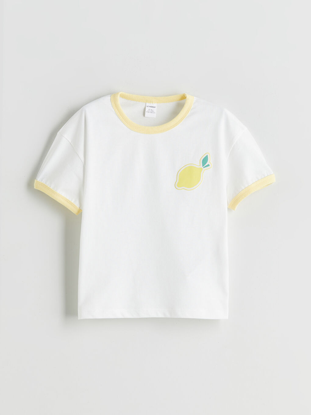 Lemon Print Girls' T-Shirt and Shorts 2 Pack -S5RB84Z1-FPR