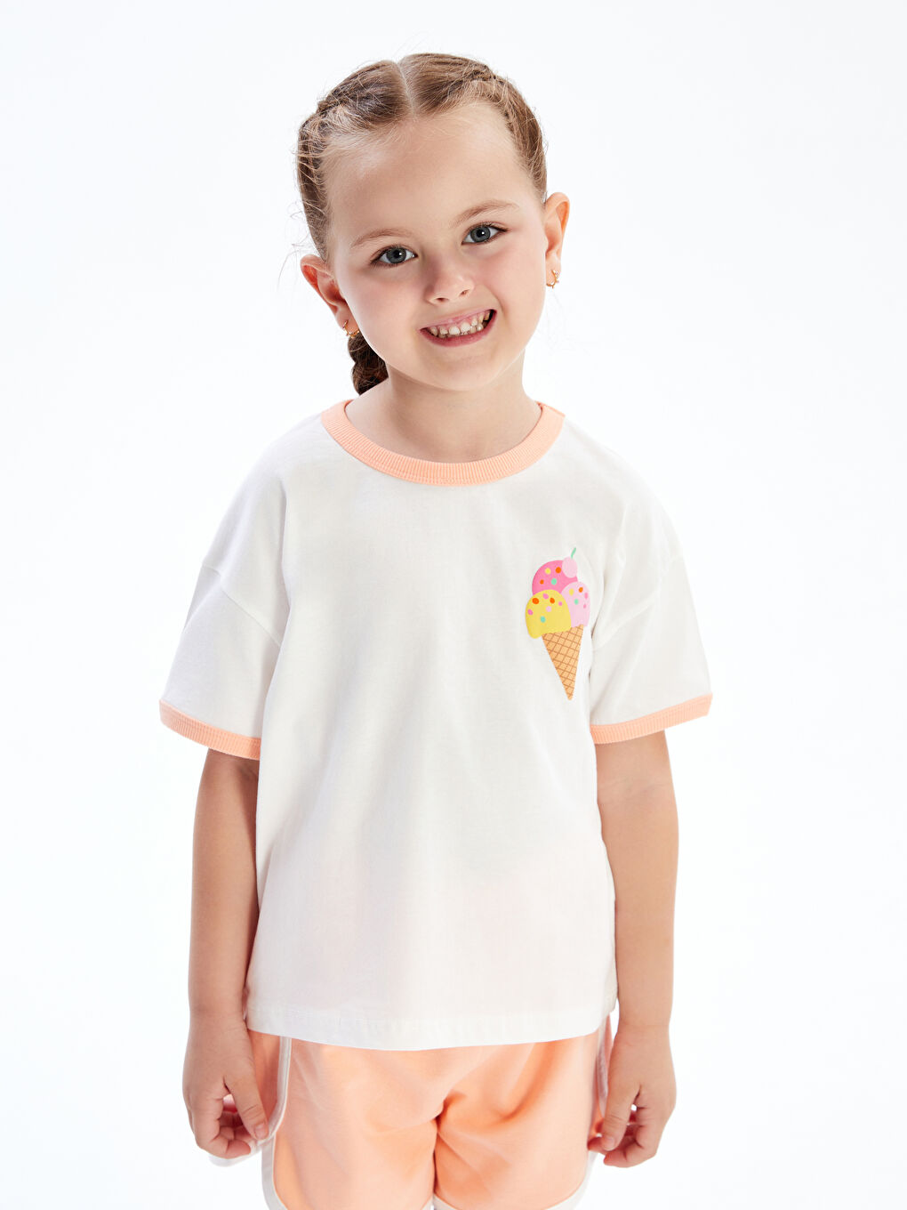 LCW Kids سێت مه‌رجانی - شیلانی کچ -S5RB84Z1-G0E
