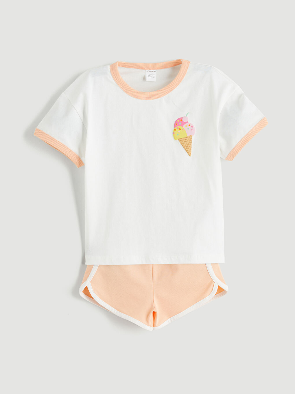 LCW Kids سێت مه‌رجانی - شیلانی کچ -S5RB84Z1-G0E