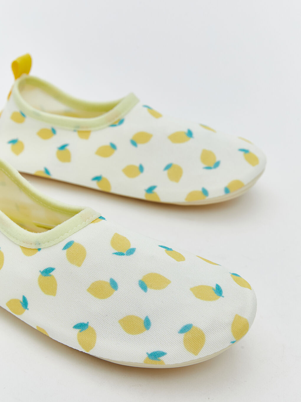 Sarı Baskılı Kız Bebek Deniz Ayakkabısı-2
