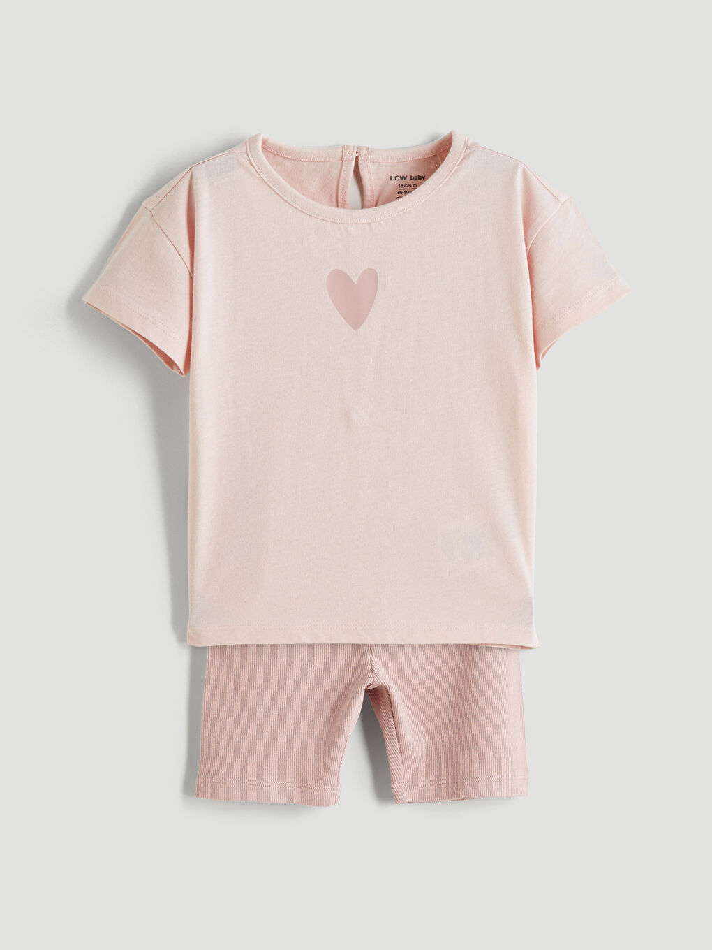 LCW baby Baby Girl PINK Set -S5RB96Z1-G4V